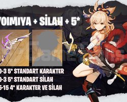 EU | MR40+ Yoimiya + Silahı + 5*