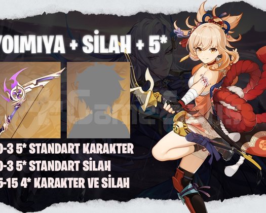 EU | MR40+ Yoimiya + Silahı + 5*