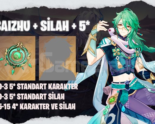 EU | MR40+ Baizhu + Silahı + 5*