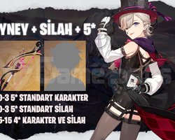 EU | MR40+ Lyney + Silahı + 5*