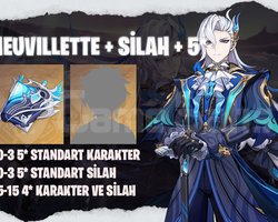 EU | MR40+ Neuvillette + Silahı + 5*