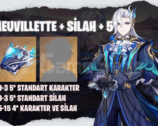 EU | MR40+ Neuvillette + Silahı + 5*
