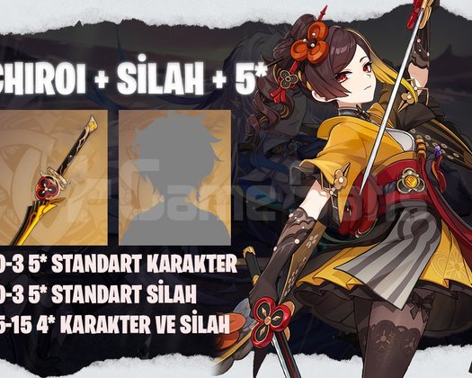 EU | MR40+ Chiori + Silahı + 5*