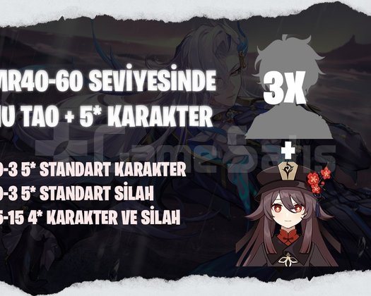 EU | MR40+ Hu Tao + 3x5*