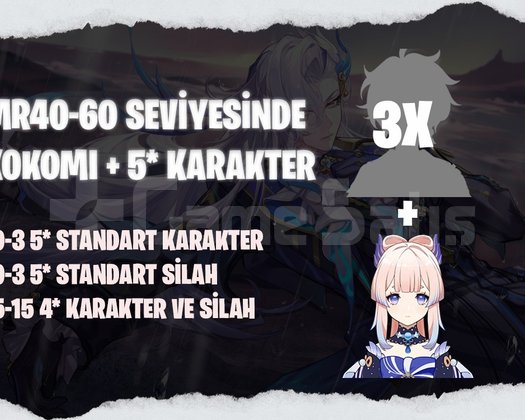 EU | MR40+ Sangonomiya Kokomi + 3x5*