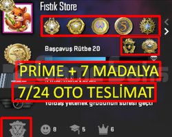 OTO | PRİME + 7-MADALYA + FACEİT + -TR-