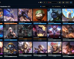 TR / 103 LVL + 25 SKİN + Zümrüt 1 + OTO
