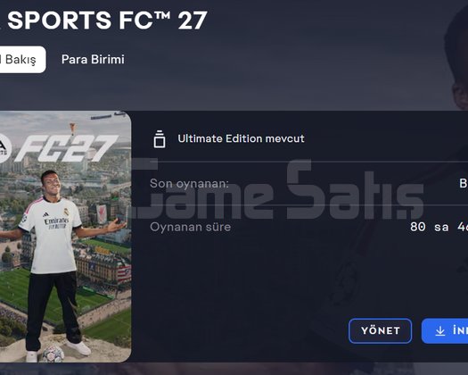 FC 27 Ultimate Sürüm FC Members Hesap