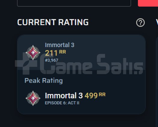 Güncel immortal 3 oyuncudan boost hizmet