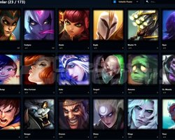 TR/ 33 LVL + 1+2 SKİN + RANK HAZIR