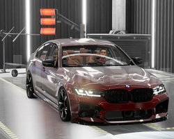 CAR PARKİNG 2 HD LOGOLU COİNLİ BMW M5