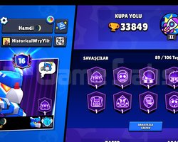 brawl stars hesabı