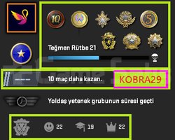 FACEİT+ 8 MADALYA 367 WİN 1806 SAAT
