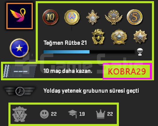 FACEİT+ 8 MADALYA 367 WİN 1806 SAAT