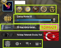 TR HESAP+ 5 MADALYA 151 WİN 399 SAAT