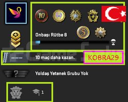 TR HESAP+ 6 MADALYA 271 WİN 555 SAAT