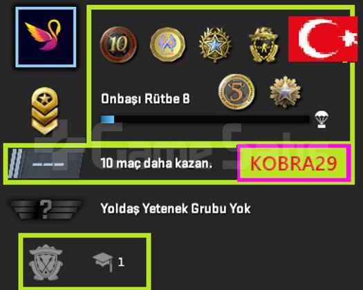TR HESAP+ 6 MADALYA 271 WİN 555 SAAT
