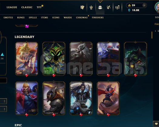 tr 143 skin 169 icon 68 emote ful champ