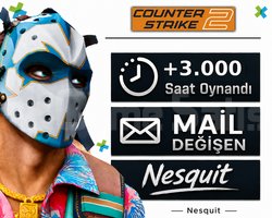 CS2 | +3.000 SAAT | MAİL DEĞİŞEN | 8.000