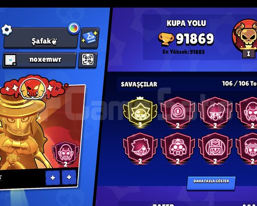 Brawl Stars Mainlik Hesap