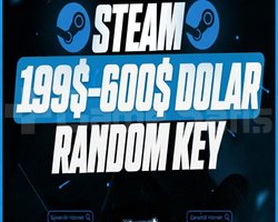 Steam 199-600 Dolar Key Oto Teslim