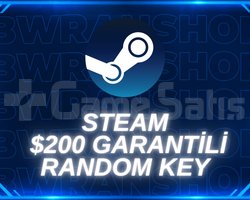 STEAM 200 GARANTİLİ RANDOM KEY