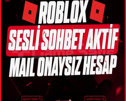 Roblox Voice Chat Açık Hesap