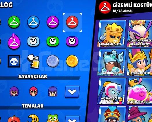 BRAWL STARS 74K 106 KARAKTERLİ HESAP
