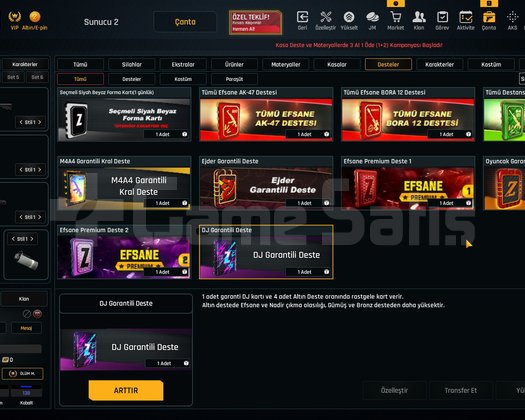 52K Materyalli 54 Seviye Zula Hesabı
