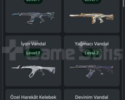 Kuronomi vandal daha + 7 tane özel skin