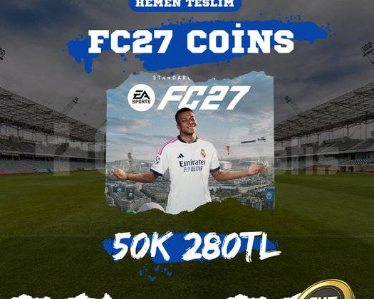 FC27 50K FUT COİN - EN UYGUN FİYAT
