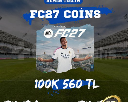 FC27 100K FUT COİN  - EN UYGUN FİYAT