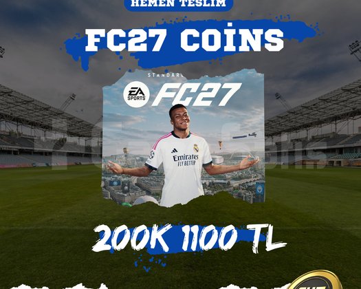 FC27 200K FUT COİN  - EN UYGUN FİYAT