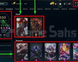 TR + 590 LVL + 300 KOSTÜM + 12 İHTİŞAM!