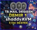 TR - DEMİR 1 - MAİL DEĞİŞEN - DÜŞÜK MMR!