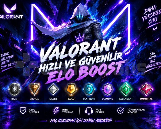 VALORANT UCUZ VE GÜVENİLİR ELOBOOST