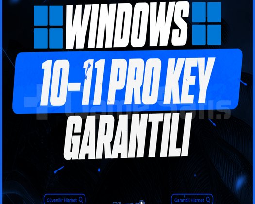 Windows 10 11 Pro Key Otomatik Teslim