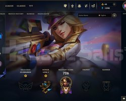 EUW | 498 SKİN UNRANKED | MAİL ONAYSIZ