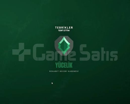 VALORANT YÜCELİK 1 YÜKSEK MMR FRESH ACC