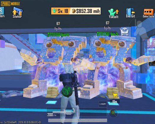 Pubg mobile ışıltı 67 piyasanın en ucuU