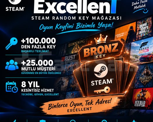 Steam  BR0NZ Random Key