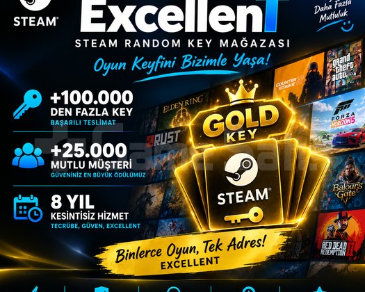 Steam GOLD Random Key