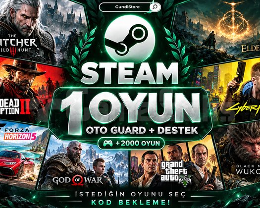 İstediğiniz 1 Oyun OTOMATİK TESLİMAT