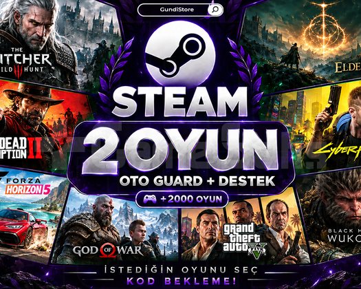İstediğiniz 2 Oyun OTOMATİK TESLİMAT