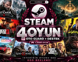 İstediğiniz 4 Oyun OTOMATİK TESLİMAT