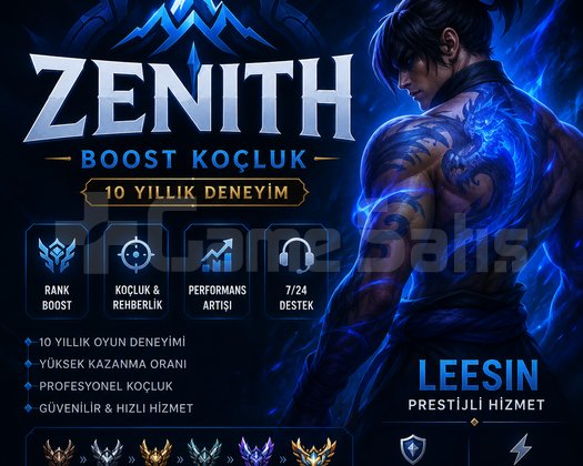 CHALLENGER 3K LP ELO BOOST ZENİTH KOÇLUK