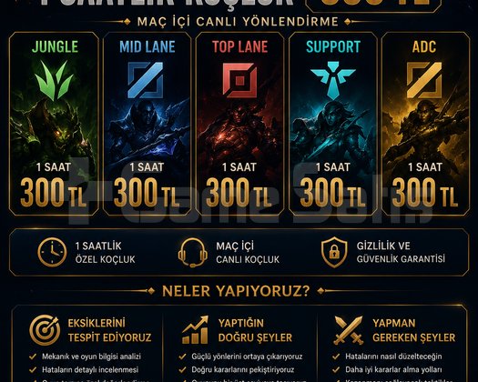 CHALLENGER 3K LP ELO BOOST ZENİTH KOÇLUK