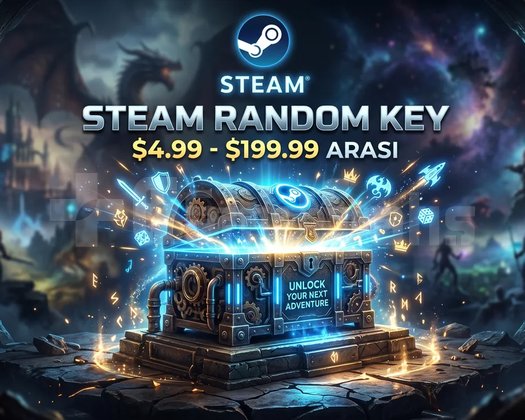 Steam Random Key 4.99 - 200 Dolar