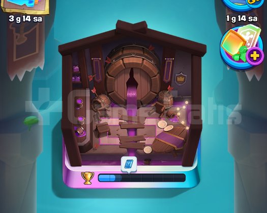 Clash royale 13.000 kupa içi dopdolu hes