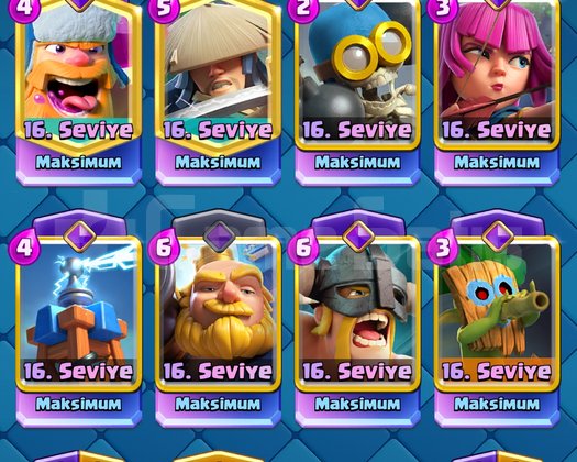 Clash Royale satılık mükemmel hesap